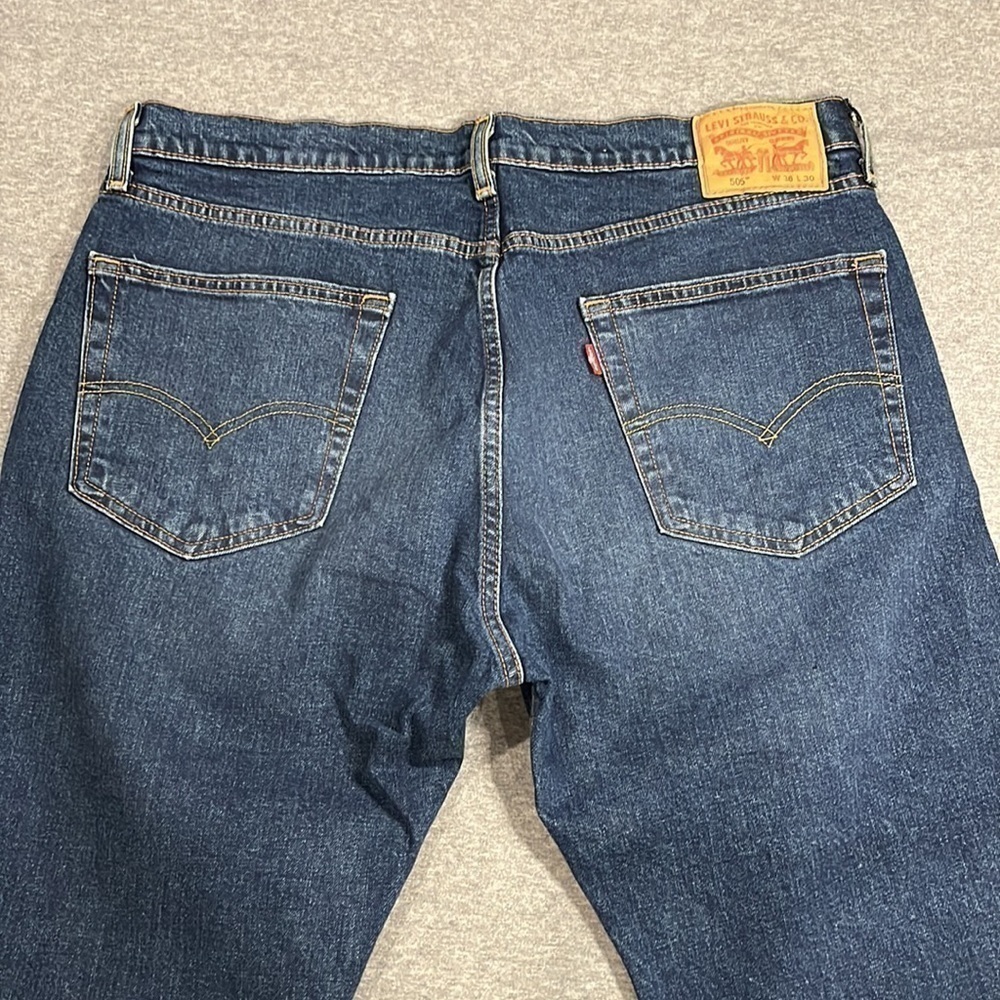 Levi’s red tab 505 men’s jeans.